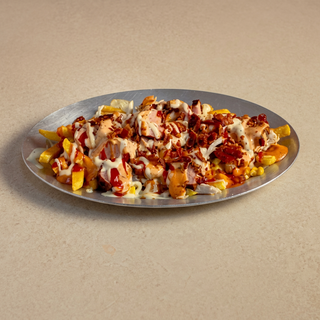 Super Salchipapas (Loaded Sausage and Fries)